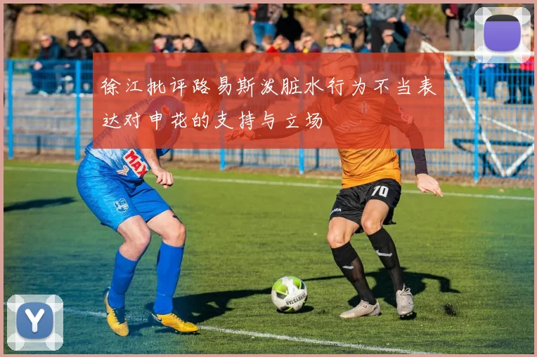 徐江批评路易斯泼脏水行为不当表达对申花的支持与立场