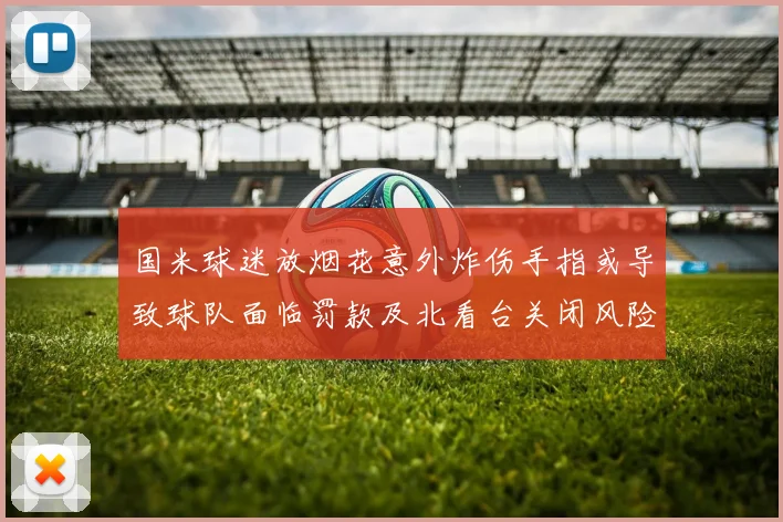 国米球迷放烟花意外炸伤手指或导致球队面临罚款及北看台关闭风险